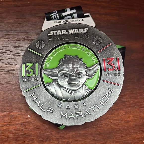 Star Wars Rival Run 2021 Virtual Race Medals (set of 3) - Picture 4 of 8